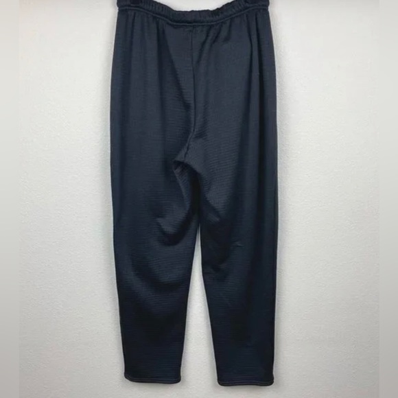 PATAGONIA Women's Small Black Fleece Lined Sweatpants Grid Activewear Camping - Picture 2 of 5